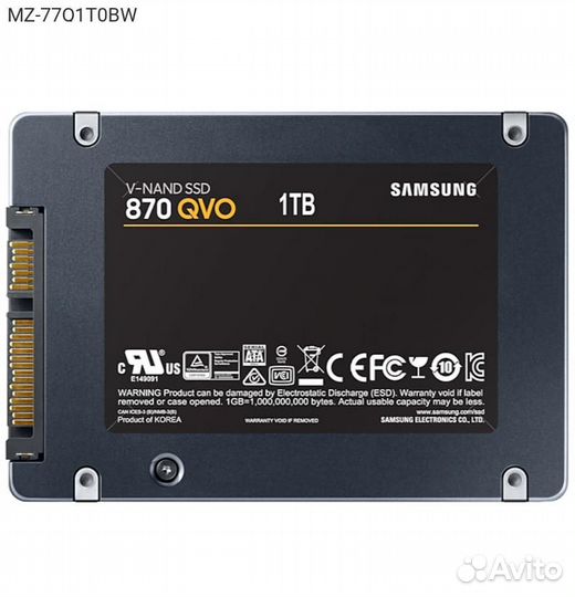Диск SSD Samsung 870 QVO 2.5