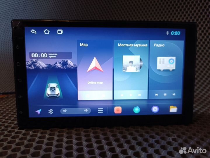 Магнитола android 2din 7 дюймов новая