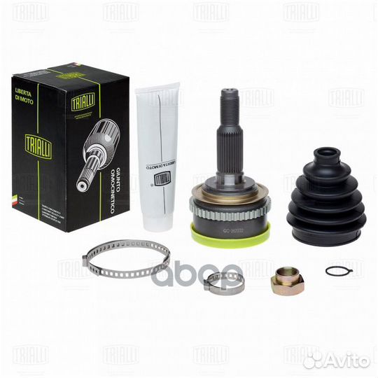 Шрус chevrolet lanos/rezzo/daewoo nubira 1.6-2