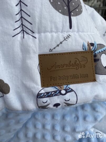 Детское одеяло плед AmaroBaby