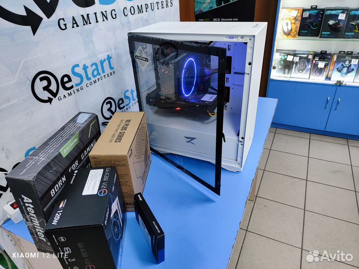 Белый игровой (8ядер/RX570 8gb/16DDR4/SSD512)