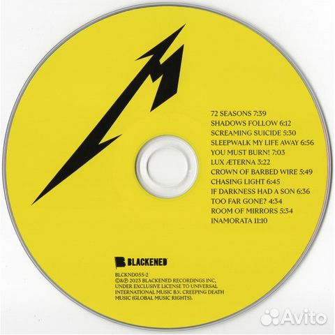 Metallica / 72 Seasons (CD)