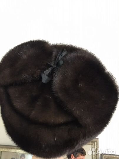 Мужская шапка норковая