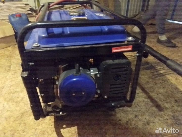 Электрогенератор гибридный газо-бензиновый