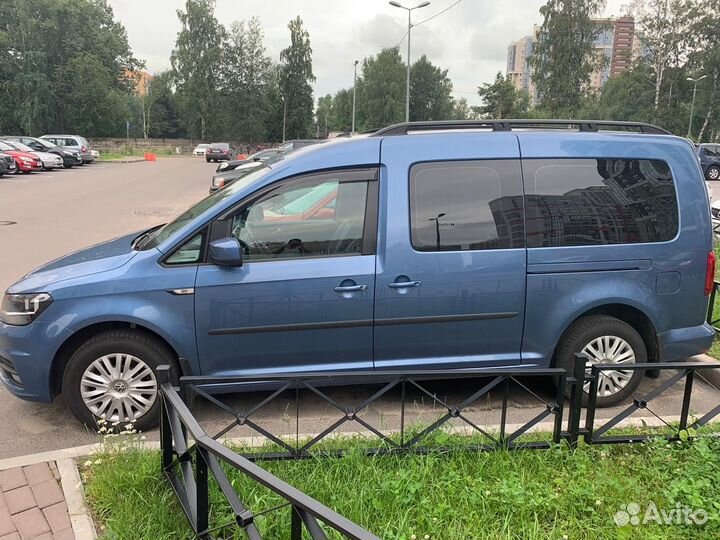 Рейлинги для Caddy Maxi 4-ёхопорные чёрные