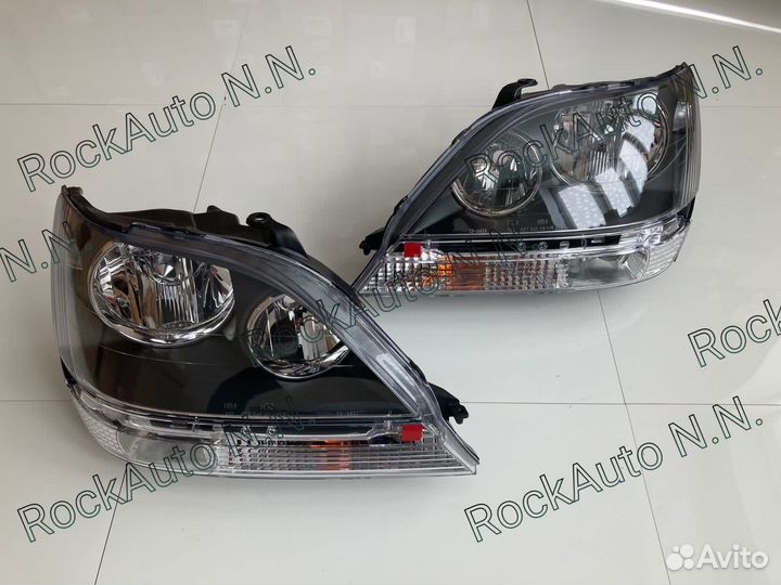 Фара (2шт) Lexus RX300 - тёмные