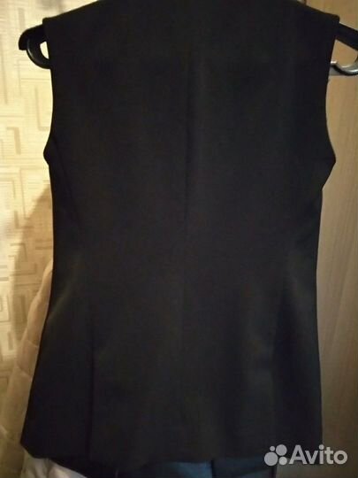 Стандарт Костюм брючный для бальных танцев жилет и