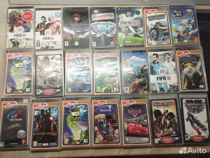 PSP диски лицензия