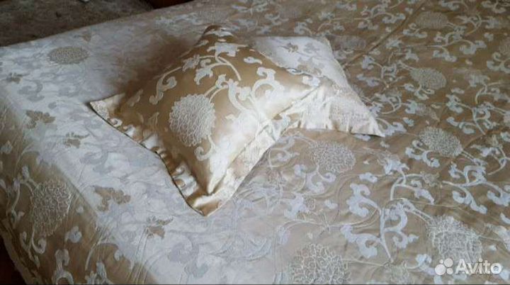 Покрывало хлопковый жаккард италия