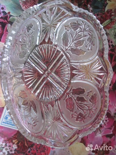 Салатницы хрустальные за 3шт