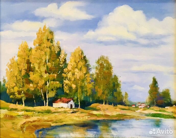 Картина маслом на холсте художник Федорова А.В