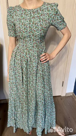 Платье длинное летнее 38