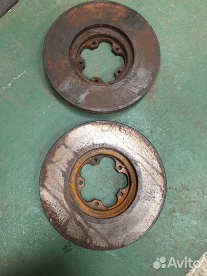 Передние тормозные диски на ford transit