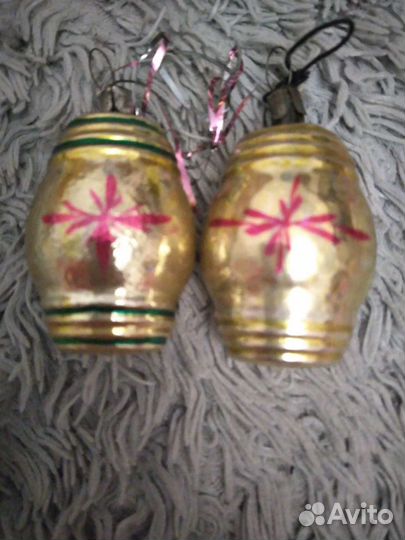 Елочные игрушки СССР