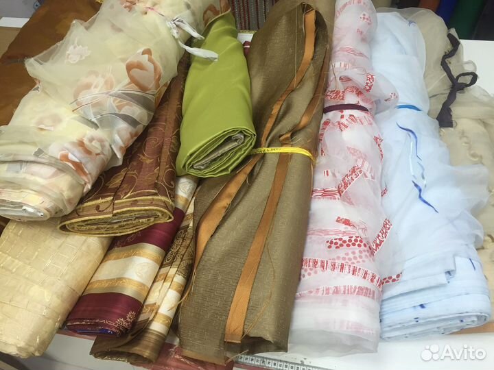 Шторные ткани / тюль / вуаль / органза/ портьерные