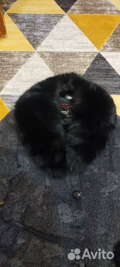 Пальто женское зимнее шерстяное 56