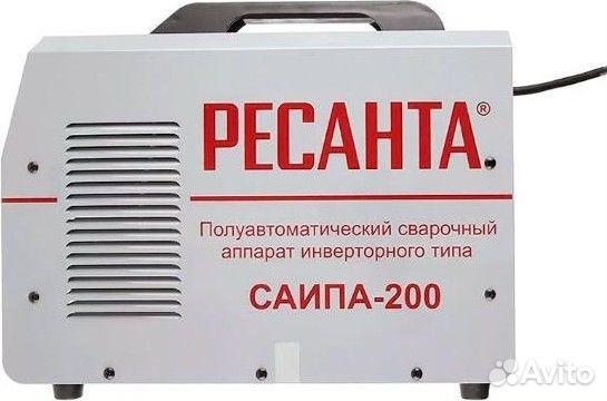 Сварочный аппарат полуавтомат Ресанта саипа-200 мн