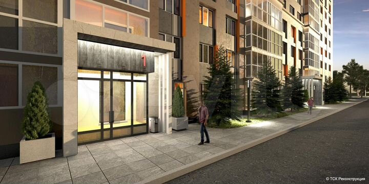 1-к. квартира, 37,4 м², 6/10 эт.