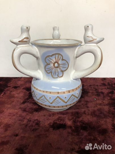 Кувшин,Ваза Обливная Керамика СССР