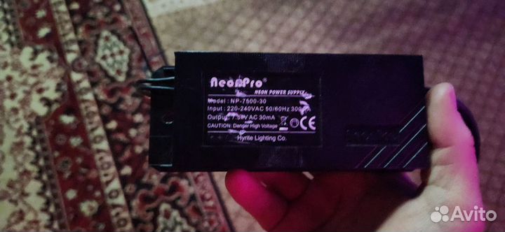 Блок розжига неона neonpro