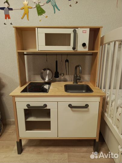 Детская кухня IKEA duktig с посудкой