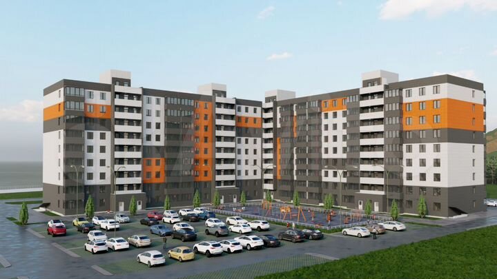 2-к. квартира, 74 м², 3/9 эт.