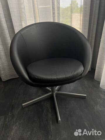 Офисный рабочий стул кресло IKEA Скрувста Skruvsta