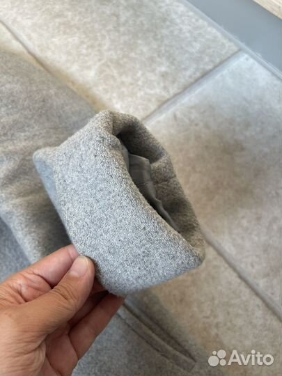 Пальто женское демисезонное 40 42 шерстяное серое