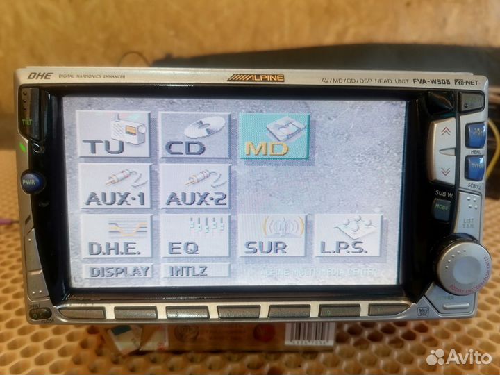 Магнитола alpine FVA-W306