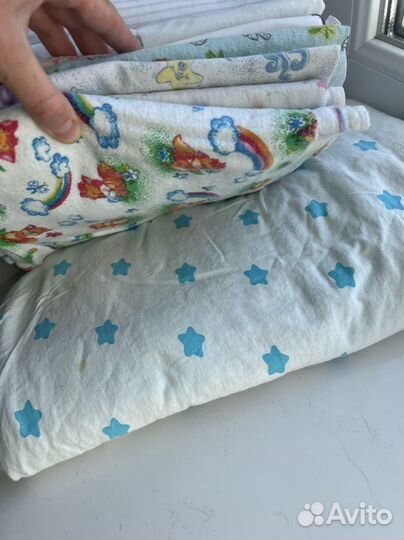 Одеяло, пледики, Пеленки