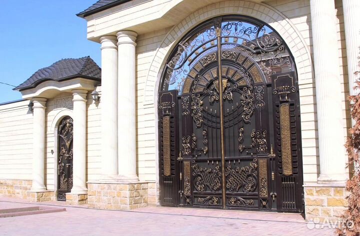 Кованные ворота