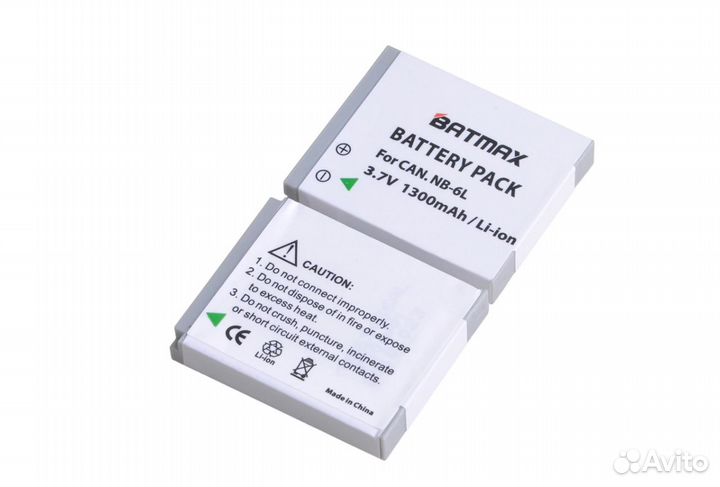 Аккумулятор Canon NB-6L /NB-6LH 1300mAh