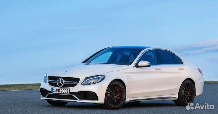 Обвес Mercedes W205 до рестайлинг, AMG C63 стиль