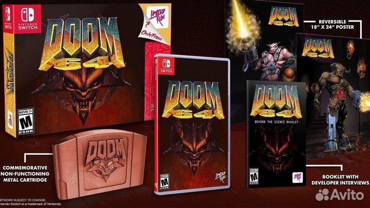 Игра для nintendo switch doom 64