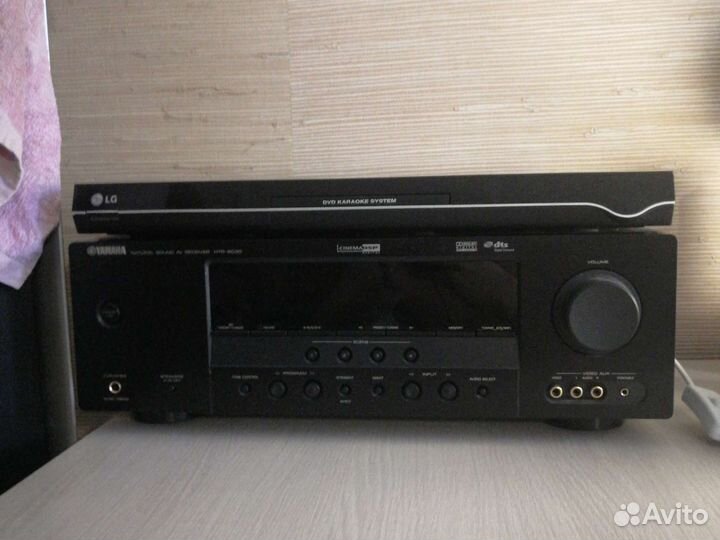 Ресивер yamaha htr 6030 и lg dvd system dks 7100