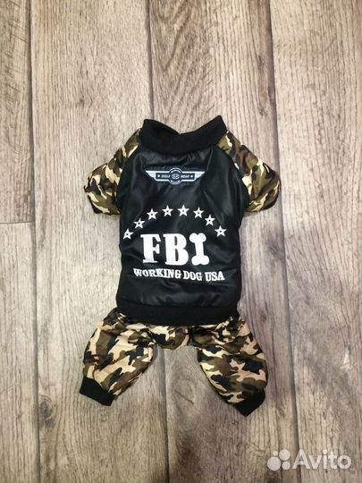 Утеплённый комбинезон на собачку