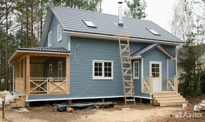 Каркасный дом за 2-3 мес + Ипотека с кэшбэком