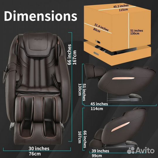 Массажное кресло Mynta 3D SL