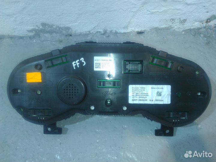 Панель приборов Ford Focus 3 1.6 МКПП bm5t10849ar