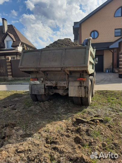 Навоз на грядки камаз