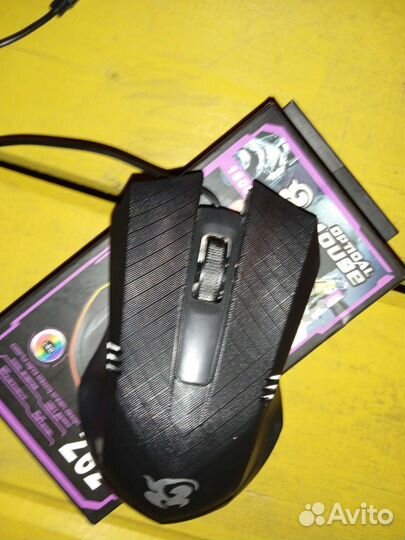 Обмениваю на что угодно Игроваю мышку с подсветкой