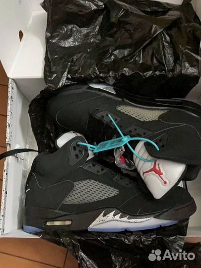 Jordan 5 black metallic(оригинал)