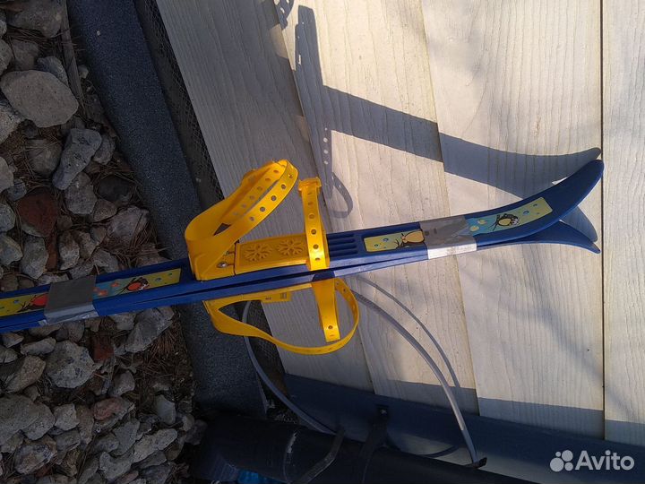 Лыжи детские плстиковые