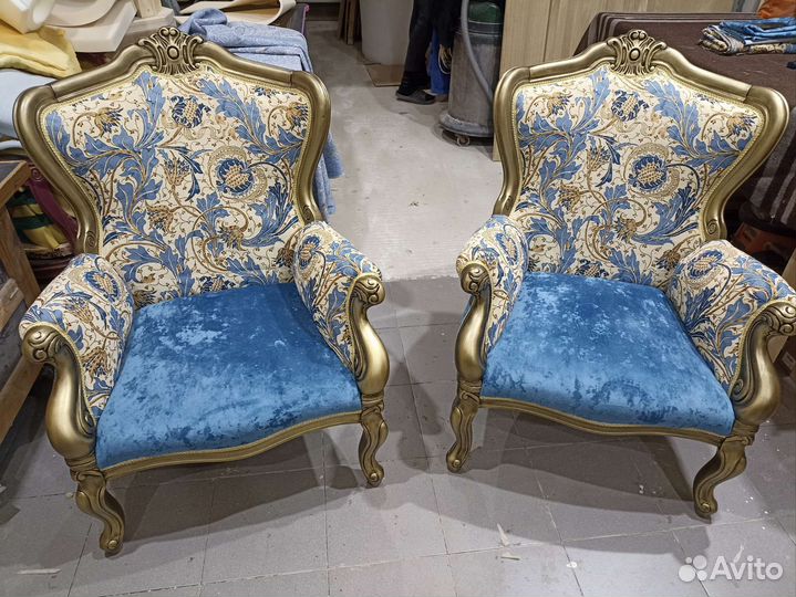 Реставрация, ремонт, перекраска и перетяжка мебели