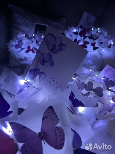 Коробочка из бабочек