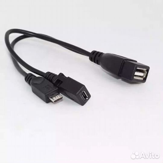 USB Micro OTG кабель переходник