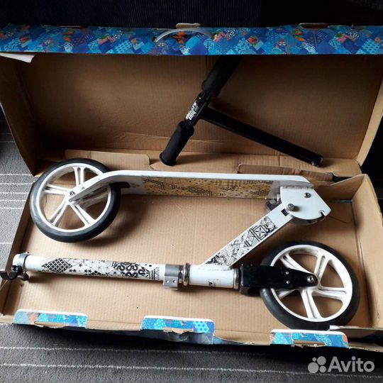 Самокат Scooter, складной, до 100 кг