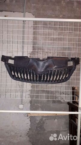 Решётка на Skoda Fabia 2