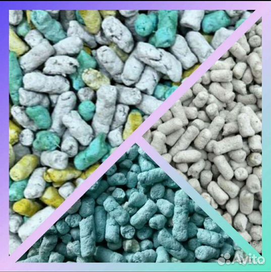 Бумажный наполнитель для кошек, птиц, грызунов