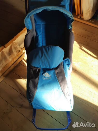 Коляска санки ника